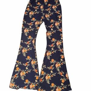 Floral Flare Pants